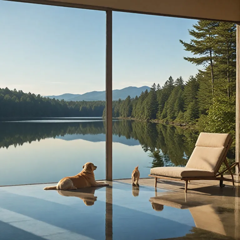 Elegant escapes with your dog in Lake Placid, NY: refined stays by Mirror Lake
