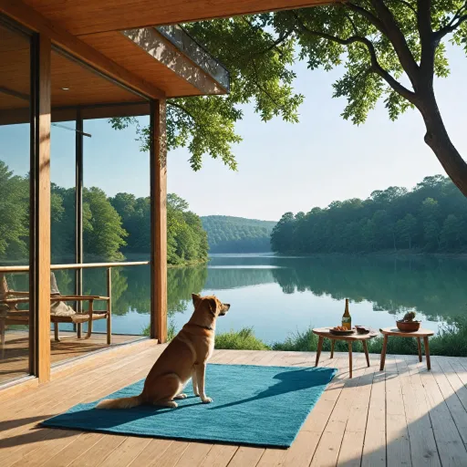 Elegant lakeside escapes in Tennessee for discerning pet owners